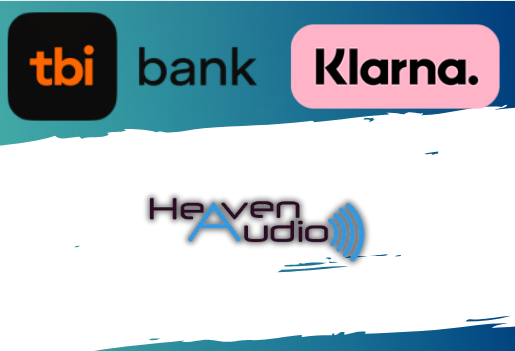 Αποκτήστε τον ήχο που θέλετε, με Klarna & tbi Bank